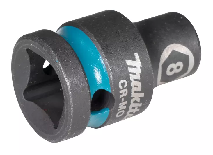 MAKITA Voimahylsy 1/2" Impact Black 8 x 38 mm E-16047 - Makita 1/2" Voimahylsyt - 088381790697 - 1