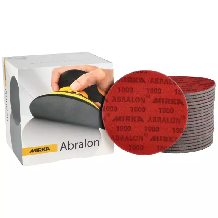 MIRKA ABRALON 175mm tarra P600, 20 kpl/pakk - Hiomapyöröt 175mm - 6416868527117 - 1