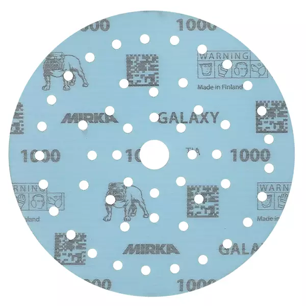MIRKA GALAXY 150 mm tarra multifit P1000 50 kpl/pakk - Mirka Galaxy 150 mm - 6416868554427 - 1