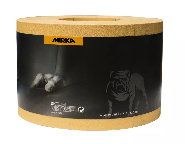 MIRKA GOLD 115mm x 50m rll P80 - Mirka Hiomanauharullat 115 mm - 6416868802597 - 1