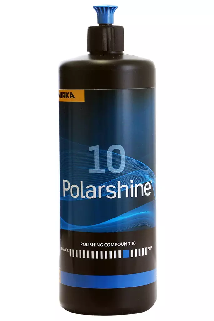 MIRKA Polarshine 10 kiillotusaine keskikarkea 1L - Mirka Kiillotusaineet - 6416868279887 - 1
