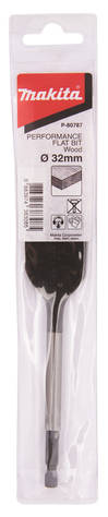 MAKITA Lattaporanterä 32 x 150 mm, 1/4" bitsikiinnitys P-80787 / E-17326 - Puuporanterät - 088381438308 - 2