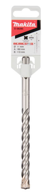 MAKITA Poranterä SDS-PLUS 11 x 165 mm, 4-leikkuinen Nemesis2 terä E-14495 - SDS-Plus poranterät 4-leikkuset - 088381594097 - 2