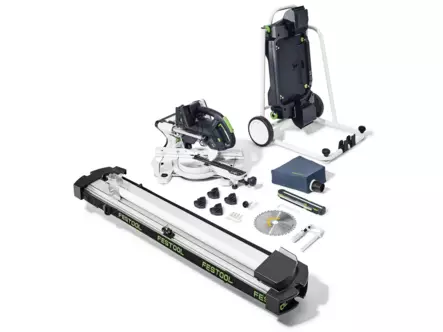 FESTOOL KSC 60 EB-Basic-Set-UG Akkukatkaisusaha 578755 - Festool 18V Akkujiirisahat - 4014549464878 - 1