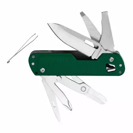 LEATHERMAN FREE T4 TAITTOVEITSI VIHREÄ - Leatherman Taittoveitset - 037447009228 - 1