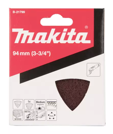 MAKITA Hionta fleece 94 x 94 x 94 K100 B-21799 - Makita Monitoimikoneiden tarvikeet - 088381401258 - 2