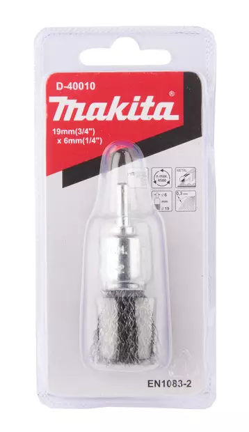 MAKITA Teräsharja 19 x 6 mm (porakoneille) D-40010 - Makita Teräsharjat - 088381400138 - 2