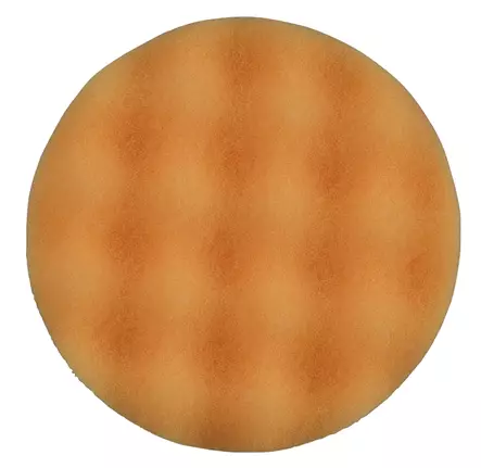 MAKITA Vaahtosieni 150mm aallotettu pohja, oranssi karkea, Velcro-tarrakiinnitys D-62614 - Makita Kiillotuskoneet ja tarvikkeet - 088381498258 - 1