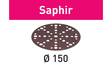 FESTOOL Hiomapaperi STF-D150/48 P36 SA/25 Saphir 575195 - Hiomapyöröt 150 mm - 4014549296998 - 1