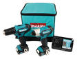 MAKITA AKKUKONESARJA CXT CLX224A - CXT Akkukonepaketit - 088381876698 - 1