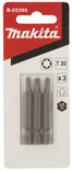 MAKITA Ruuvauskärki Basic 50 mm T20, 3 kpl B-25395 - Konekärjet ja bitsinpitimet - 088381409568 - 2