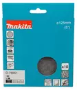 MAKITA Hiomaverkko 125 mm K80 10 kpl D-78651 - Makita Hiomaverkot ja suoja-alustat - 197050354358 - 2