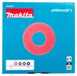 MAKITA Lattiasieni 200 mm punainen 1914S6-7 - XGT Koneiden tarvikkeet - 197050361318 - 3