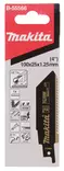 MAKITA Puukkosahanterä 100 x 1,25 mm, metalli, 1 kpl B-55566 - Makita Puukkosahanterät - 088381483568 - 2