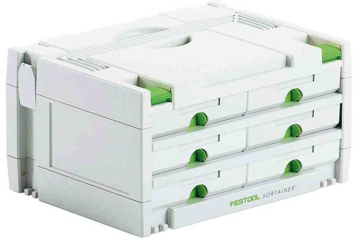FESTOOL SORTAINER SYS 3-SORT/6 491984 - Systainer säilytysjärjestelmät - 4014549017678 - 1