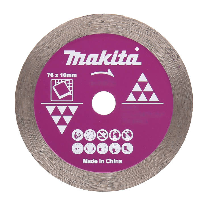 MAKITA Timanttikatkaisulaikka 76 x 10 mm D-77263 - Laikat - 088381789608 - 1