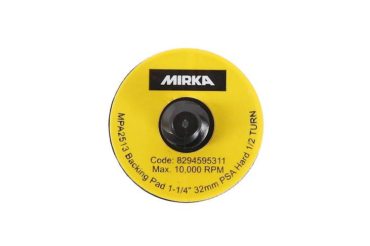 MIRKA Alustalla 32mm pikakiinnitys liima kova, 10 kpl/Pakk - Mirka Alustallat hiomakoneille - 6416868905038 - 1