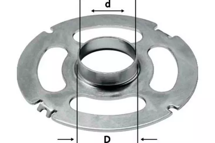 FESTOOL Kopiointirengas KR-D 34,93/OF 2200 495342 - Festool Jyrsimien lisätarvikkeet - 4014549098288 - 1