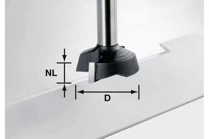FESTOOL Tasojyrsin S8 HW OFK 500368 - Festool tasausjyrsinterät - 4014549217658 - 1