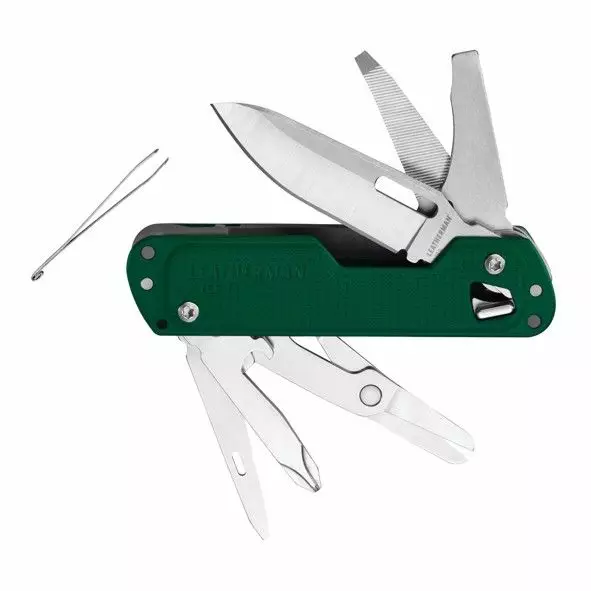 LEATHERMAN FREE T4 TAITTOVEITSI VIHREÄ - Leatherman Taittoveitset - 037447009228 - 1