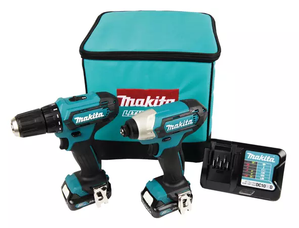 MAKITA AKKUKONESARJA CXT CLX224A - Makita CXT 12V Akkukonepaketit - 088381876698 - 1