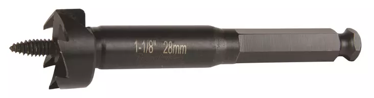 MAKITA Itsesyöttävä puuporanterä 28 mm (1-1/8") D-74310 - Makita Läpivientiporanterät - 088381587358 - 1