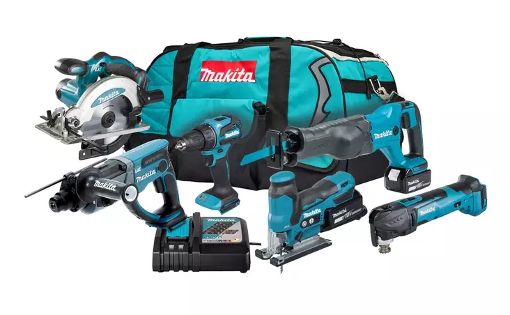 MAKITA Konesarja LXT 18V DLX6134TX1 - Makita LXT 18V Akkukonesarjat - 197050011398 - 1