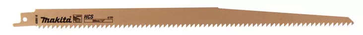 MAKITA Puukkosahanterä 300 x 1,25 mm HCS, Puu ja vaneri, 2 kpl B-16829-2 - Makita Puukkosahanterät - 088381559768 - 1
