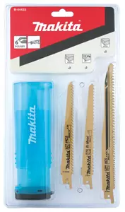 MAKITA Puukkosahanteräsarja puulle, 6-osaa B-44432 - Makita Puukkosahanterät - 088381445498 - 1