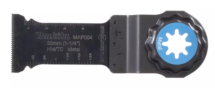 MAKITA Starlock Plus Sahanterä upotukseen, leveys 32 mm B-66357 - Makita Starlock Plus terät - 088381539258 - 1