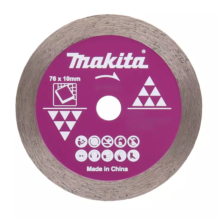 MAKITA Timanttikatkaisulaikka 76 x 10 mm D-77263 - Makita Laikat - 088381789608 - 1