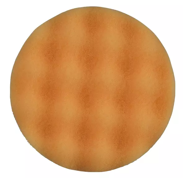 MAKITA Vaahtosieni 150mm aallotettu pohja, oranssi karkea, Velcro-tarrakiinnitys D-62614 - Makita Kiillotuskoneet ja tarvikkeet - 088381498258 - 1