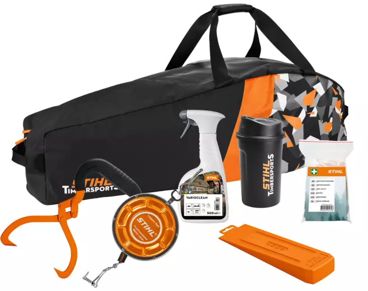 STIHL Moottorisahalaukku tarvikkeilla TIMBERSPORTS Edition - Stihl Fanituotteet - 886661999118 - 1