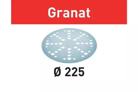 FESTOOL Hiomapaperi STF D225/48 P40 GR/25 Granat 205653 - Festool Granat 225 mm - 4014549380949 - 1