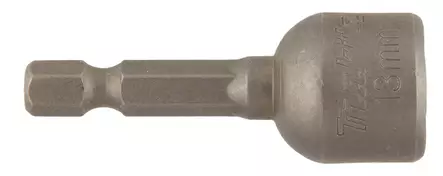MAKITA Kuusiohylsy magneetilla 13 x 50 mm - 1/4" B-38744 - Makita Konekärjet ja bitsinpitimet - 088381433389 - 1