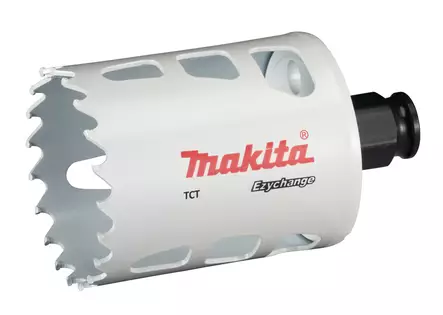 MAKITA Reikäsahanterä T.C.T Multi Purpose, 54 mm, Ezychange E-06731 - Makita Reikäsahanterät - 088381570459 - 1