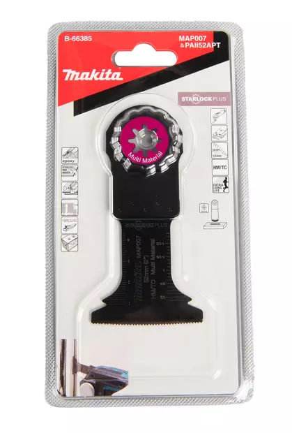 MAKITA Starlock Plus Sahanterä upotukseen, kaareva, leveys 52 mm B-66385 - Makita Starlock Plus terät - 088381539289 - 2