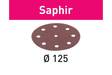FESTOOL Hiomapaperi STF D125/8 P24 SA/25 Saphir 493124 - Hiomapyöröt 125 mm - 4014549040829 - 1