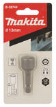 MAKITA Kuusiohylsy magneetilla 13 x 50 mm - 1/4" B-38744 - Konekärjet ja bitsinpitimet - 088381433389 - 2