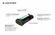 LEDLENSER Batterybox7 PRO -akkurasia + 2 kpl 18650 Li-ion akkuja - Ledlenser akut - 4058205019149 - 5
