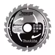 MAKITA Pyörösahanterä 185 x 30 x 1,45 mm, Z-24 puulle, Efficut E-08682 - Makita Käsipyörösahojen terät - 088381579049 - 3