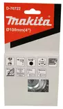 MAKITA Teräsharja rst 100 mm punottu laikkaharja D-76722 - Terasharjat - 088381792509 - 5
