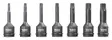 MAKITA Voimahylsysarja Impact Black 1/2" T30-T70, 7-osaa E-23628 - Makita 1/2" Voimahylsyt - 197050354709 - 4