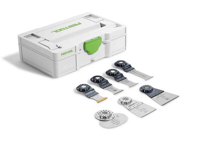 FESTOOL Monitoimityökalun sahanteräsarja SYS3 S 76-OSC-SORT/7 578116 - Vecturon terät - 4014549438619 - 1