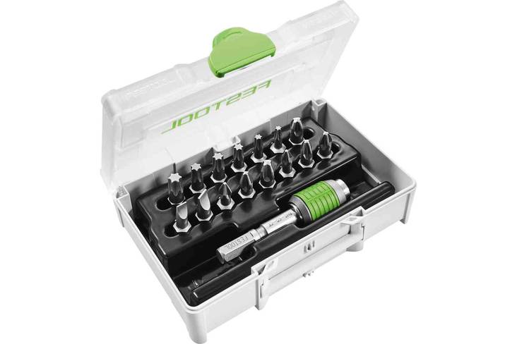 FESTOOL Ruuvikärkisarja SYS3 XXS CE-MX BHS 60 205822 - Poranterät ja konekärjet - 4014549384039 - 1