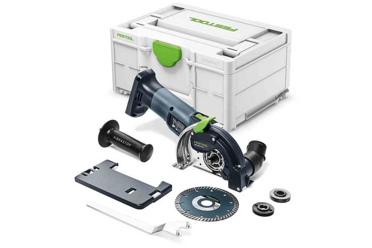 FESTOOL Vapaakätisesti ohjattava akkukatkaisujärjestelmä DSC-AGC 18-125 FH Li EB-Basic 576829 - 18V akkukoneet - 4014549381809 - 1
