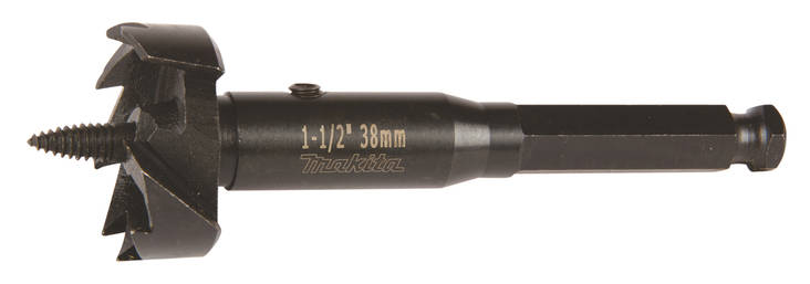 MAKITA Itsesyöttävä puuporanterä 38 mm (1-1/2") D-74348 / D-29985 - Läpivientiporanterät - 088381587389 - 1