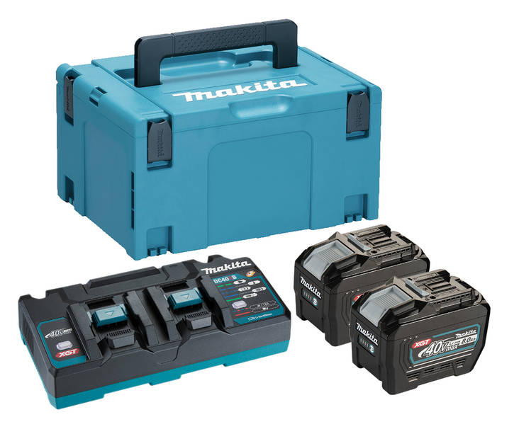 MAKITA PowerPack XGT 2x8,0Ah, DC40RB 191Y97-1 - Makita Akut ja latauslaitteet - 088381591379 - 1