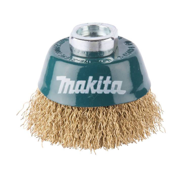 MAKITA Teräsharja 60 mm x M14 (kulmahiomakoneille) D-39746 - Terasharjat - 088381399869 - 1