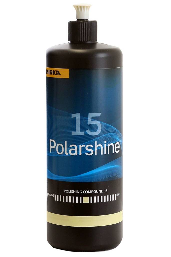 MIRKA Polarshine 15 kiillotusaine keskikarkea 1L - Kiillotusaineet - 6416868228489 - 1